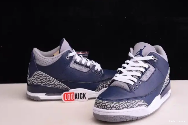 Kick Theory MIDNIGHT AIR NAVYCT8532-401 JORDAN 3 0606